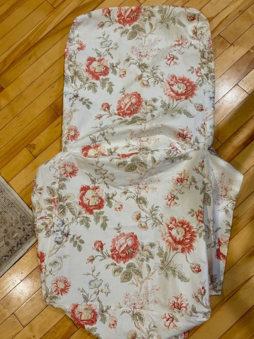 Ikea Henriksdal Floral Chair Slipcover Byvik Floral